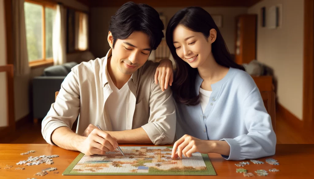 夫婦 パズル
