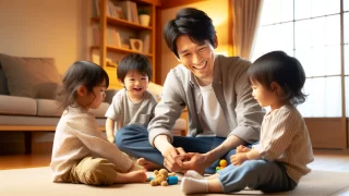 父親と子ども
