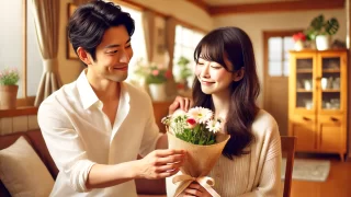 花束プレゼント