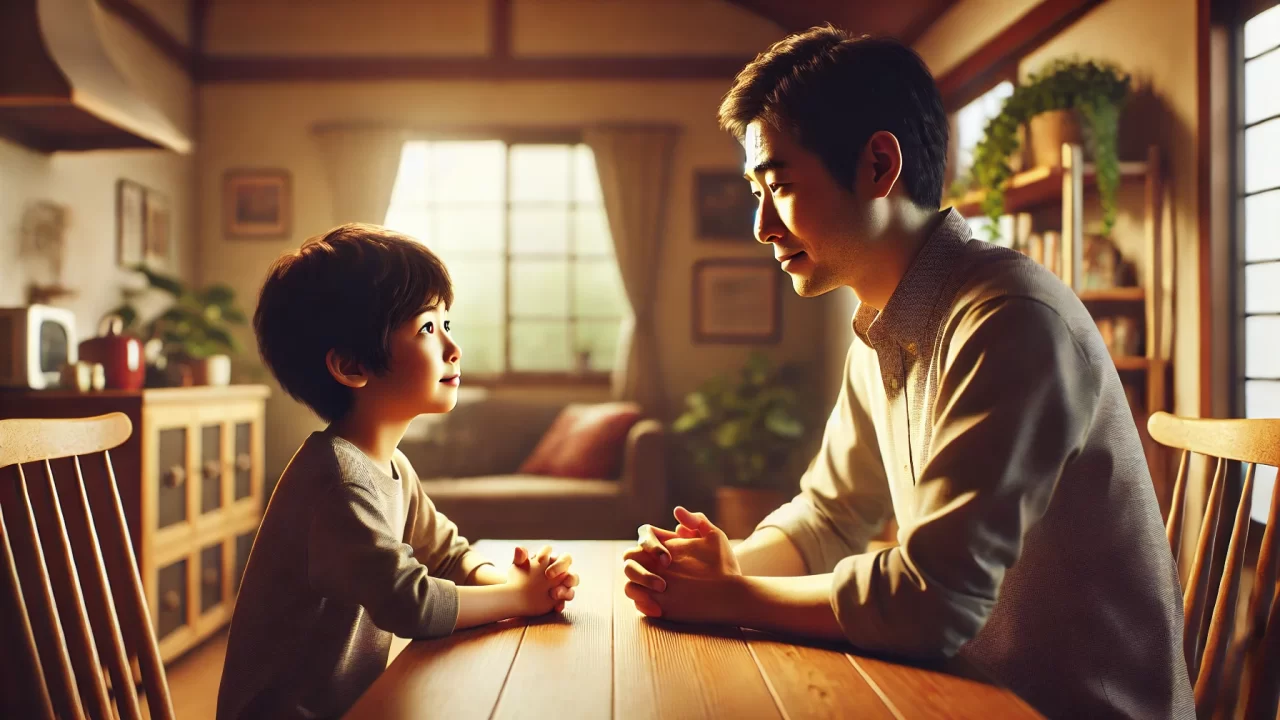 父親と子ども